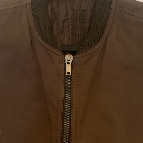 Rick Owens Drkshdw Khaki Bomber Size Medium - Picture 2 of 5